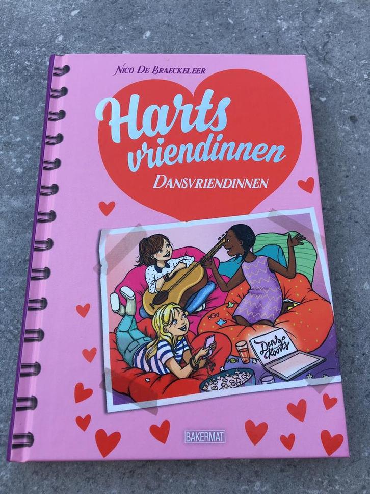Nico De Braeckeleer - Hartsvriendinnen - Dansvriendinnen, Boeken, Kinderboeken | Jeugd | onder 10 jaar, Zo goed als nieuw, Ophalen of Verzenden