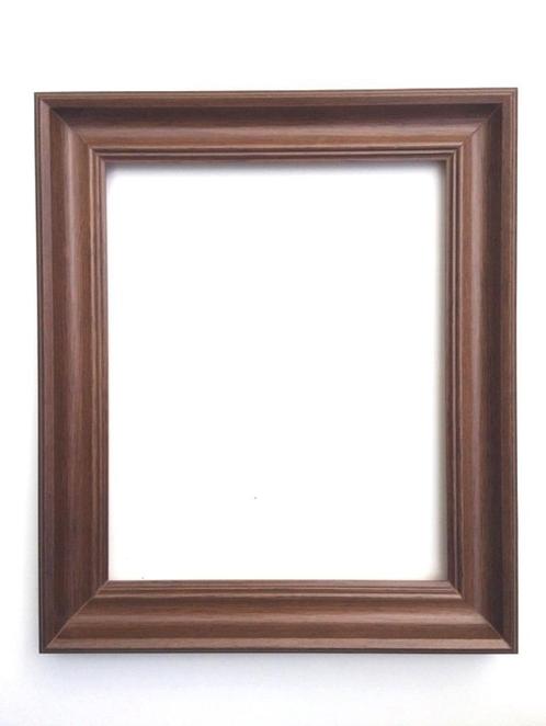 Klein frame in notenhout (27 x 22) NIEUW, Huis en Inrichting, Woonaccessoires | Lijsten, Zo goed als nieuw, Minder dan 50 cm, Minder dan 50 cm