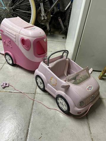 Baby born auto met paardentrailer beschikbaar voor biedingen