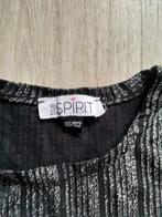 Zwarte jurk met glitterprint True Spirit mt 116/122, Ophalen of Verzenden, Zo goed als nieuw, Jurk of Rok, True Spirit