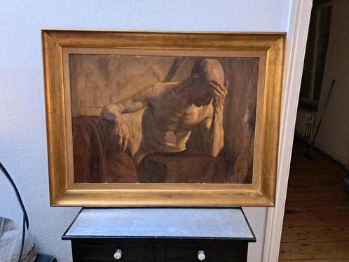 Groot olieverfschilderij, Antiek en Kunst, Kunst | Schilderijen | Klassiek, Ophalen