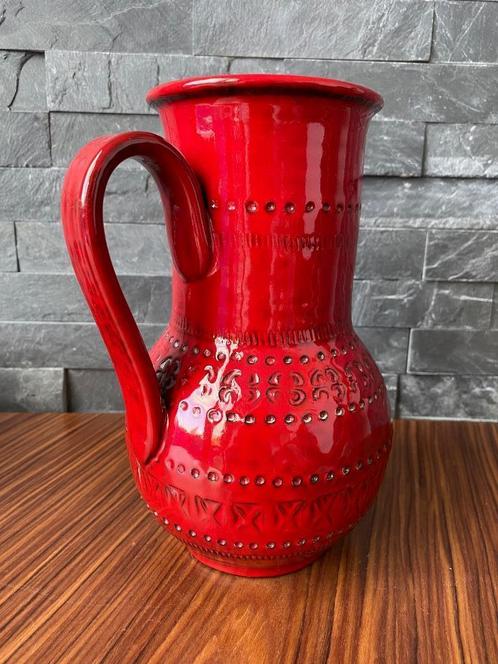 Retro Keramische Kan Bitossi, Antiek en Kunst, Antiek | Keramiek en Aardewerk, Ophalen of Verzenden