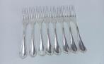 zilver bestek CHRISTOFLE Spatours 8 grote vorken, Antiek en Kunst, Ophalen of Verzenden, Zilver