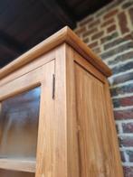 Teak vitrinekast/buffetkast GRATIS LEVERING, Huis en Inrichting, 200 cm of meer, Ophalen of Verzenden, Landelijk, 200 cm of meer