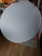 Table ronde blanche 120 de  largeur, Maison & Meubles, Enlèvement ou Envoi, Utilisé