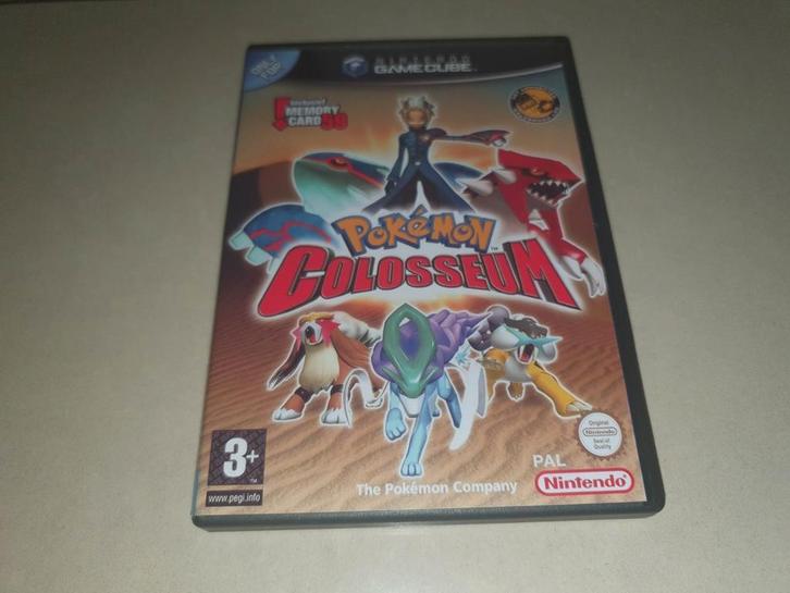 Pokemon Colloseum Gamecube GC Game Case, Games en Spelcomputers, Games | Nintendo GameCube, Zo goed als nieuw, Verzenden