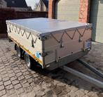 aanhangwagen eduard dubbelasser, Auto diversen, Aanhangers en Bagagewagens, Ophalen, Gebruikt