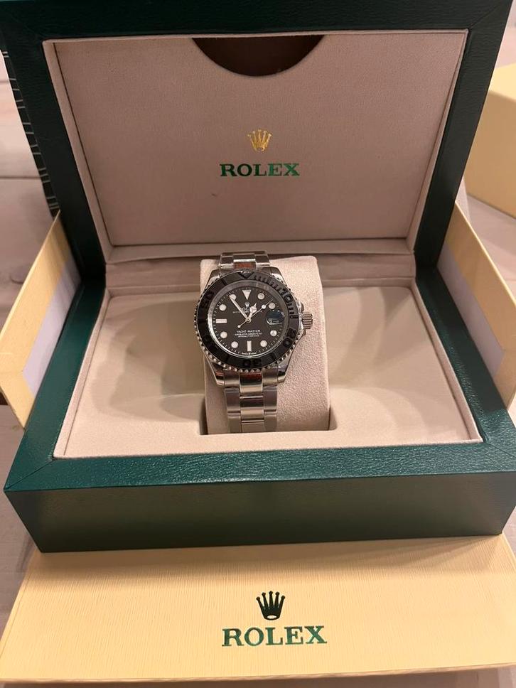 Rolex Yachtmaster, Daytona Panda et noir, Bijoux, Sacs & Beauté, Montres | Hommes, Neuf, Montre-bracelet, Rolex, Acier, Acier