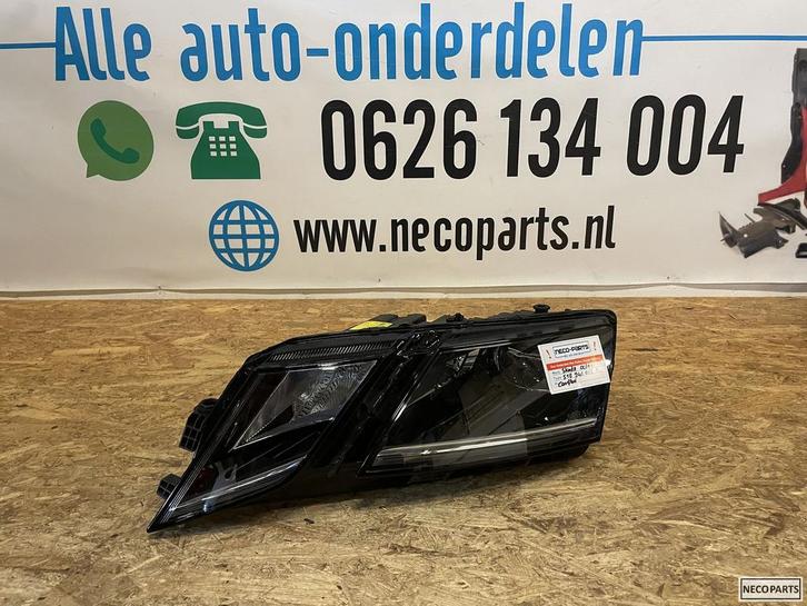 SKODA OCTAVIA 5E FULL LED KOPLAMP LINKS 5E1941017E COMPLEET, Auto-onderdelen, Verlichting, Skoda, Gebruikt, Ophalen of Verzenden