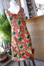 vintage dressing: natuurlijk rood groen sterke jurk, Kleding | Dames, Jurken, Vintage Dressing, Nieuw, Ophalen of Verzenden, Maat 36 (S)