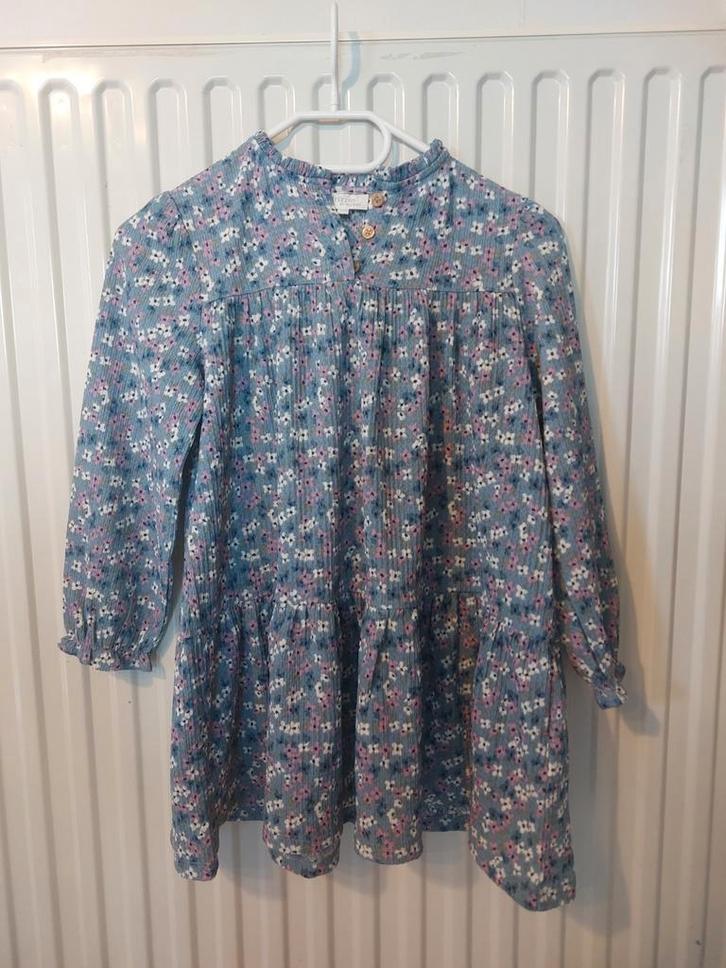 Set van 6 kleedjes 8 jaar - 128, Kinderen en Baby's, Kinderkleding | Maat 128, Zo goed als nieuw, Meisje, Jurk of Rok, Ophalen