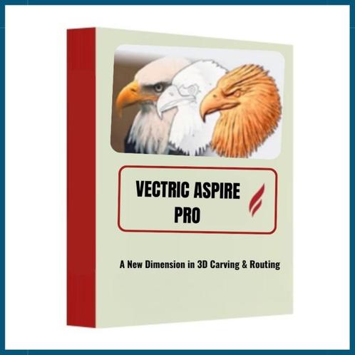Vectric Aspire Pro 10.5 Volledige Versie, Computers en Software, Ontwerp- en Bewerkingssoftware, Nieuw, Windows, Ophalen