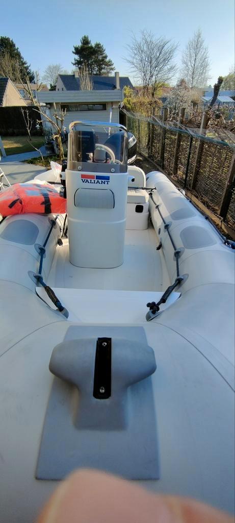 Mooie rib met 40 pk Efi Mercury en trailer, Watersport en Boten, Rubberboten, Zo goed als nieuw, Ophalen