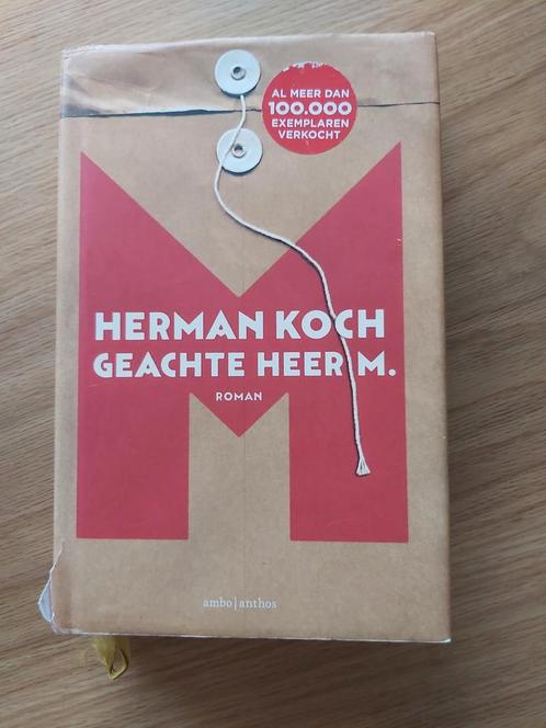 Herman Koch - Geachte heer M., Boeken, Literatuur, Verzenden