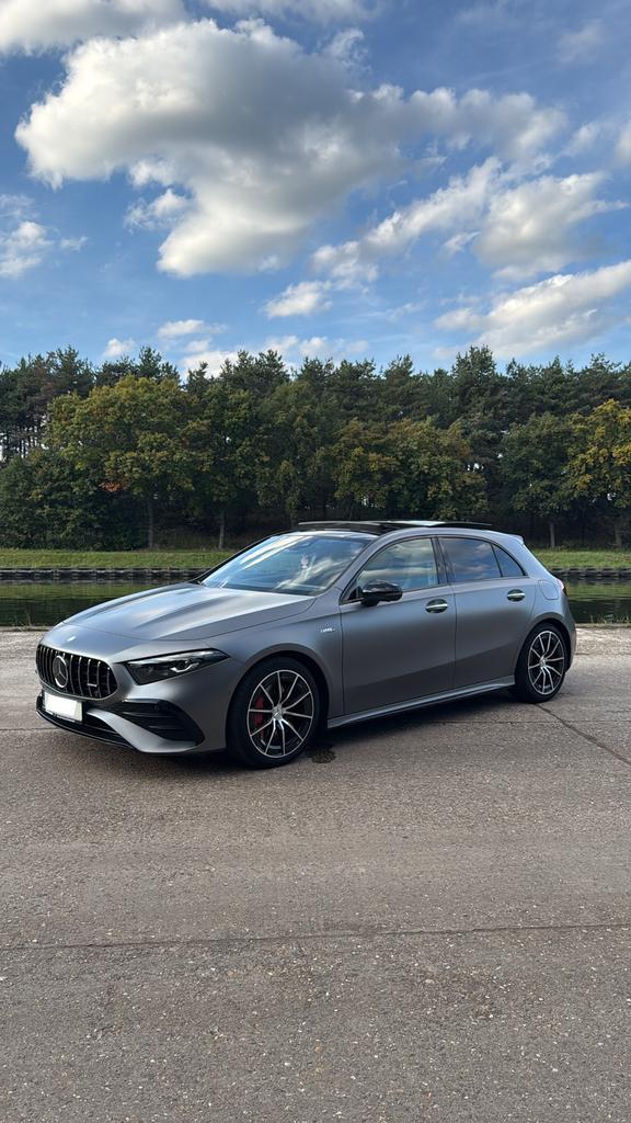Mercedes A35 AMG 4MATIC|MAGNO|HEADUP|PANO|DISTRO+|MEMORY, Auto's, Mercedes-Benz, Particulier, A-Klasse, 360° camera, 4x4, ABS