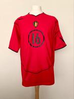 Belgium 2004-2005 home Pieroni match worn vs Greece shirt, Sport en Fitness, Voetbal, Maat XL, Zo goed als nieuw, Shirt