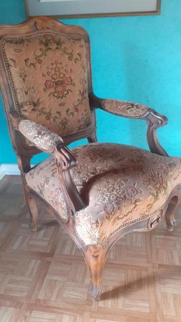 Fauteuil Voltaire, Louis Philippe-stijl, antiek meubilair beschikbaar voor biedingen