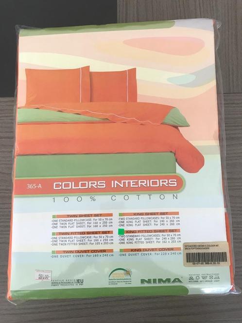 Ensemble de draps de lit adulte king size NIMA Home, Huis en Inrichting, Slaapkamer | Beddengoed, Nieuw, Tweepersoons, Ophalen