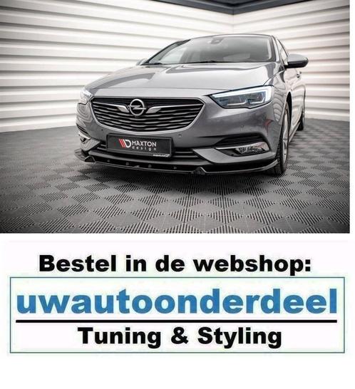 Maxton Design Opel Insignia MK2 Spoiler Lip Splitter, Auto-onderdelen, Overige Auto-onderdelen, Opel, Nieuw, Ophalen of Verzenden