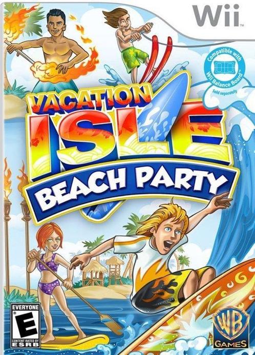 Vacation Isle Beach Party, Consoles de jeu & Jeux vidéo, Jeux | Nintendo Wii, Comme neuf, Autres genres, 1 joueur, À partir de 3 ans