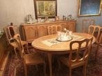 Eetkamer, Huis en Inrichting, Ophalen, Zo goed als nieuw, Ovaal, Eikenhout