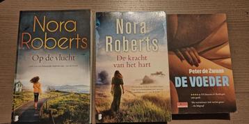 Boeken van Nora Roberts & Peter de Zwaan beschikbaar voor biedingen
