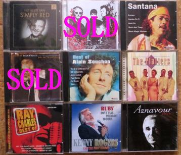 CD'S VERSCHILLENDE ARTIESTEN - 4,80 EURO PER CD