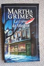 Martha Grimes le crime de Mayfair/le vilain pt canard 5€/l, Ophalen of Verzenden, Gelezen, M Grimes, Europa overig
