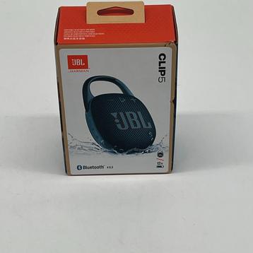 JBL Clip 5 Bluetooth Speaker Blauw - nieuw in doos beschikbaar voor biedingen