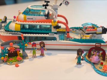 Bateau de sauvetage Lego Friends 41381, Enlèvement ou Envoi, Comme neuf, Ensemble complet, Lego