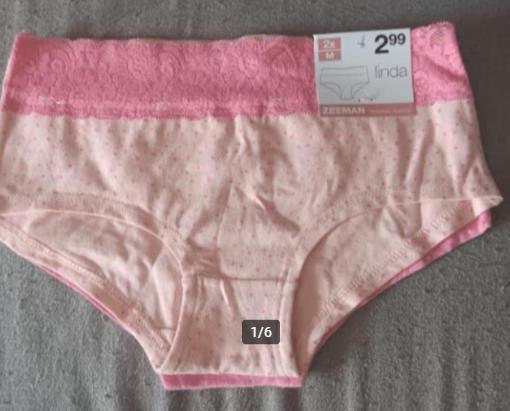 3 lots de 2 boxers M NEUF, Kleding | Dames, Ondergoed en Lingerie, String, Blauw, Ophalen of Verzenden