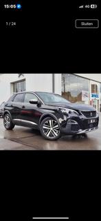 Peugeot 3008 GT 2.0 HDI 180 pk full option, Auto's, USB, 4 cilinders, Zwart, Leder