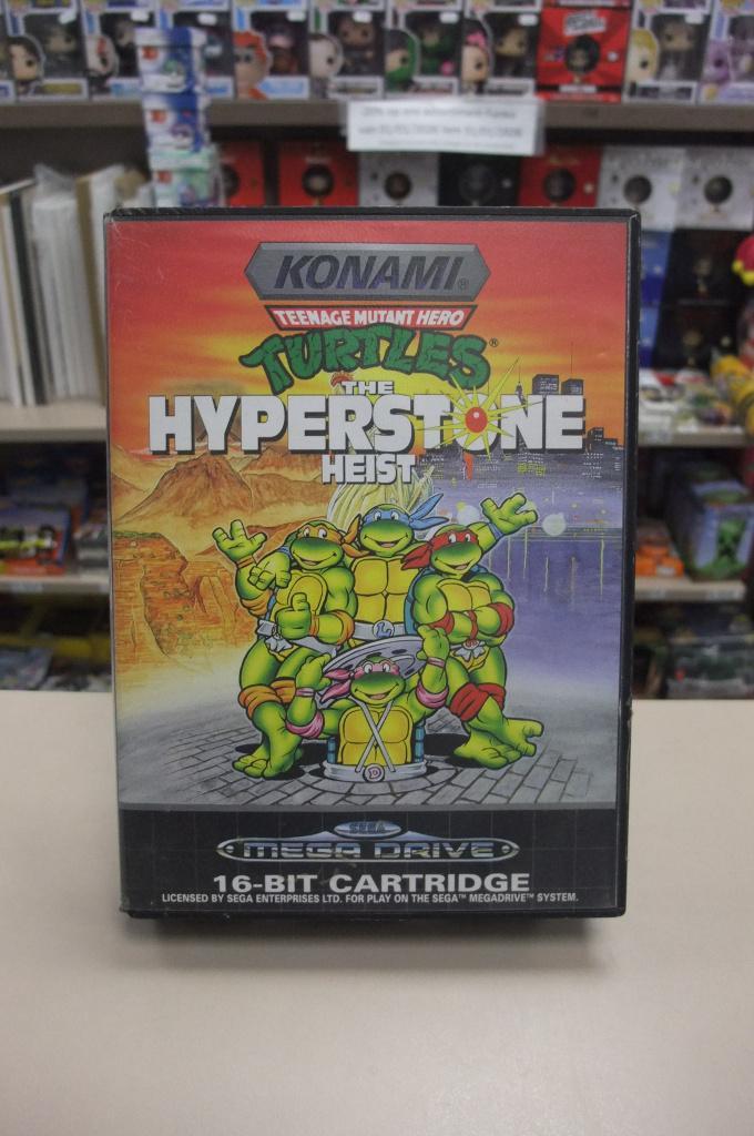 Teenage Mutant Ninja Turtles: Hyperstone Heist cib smd, Games en Spelcomputers, Games | Sega, Gebruikt, Mega Drive, Avontuur en Actie
