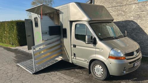 Van 2 chevaux, Dieren en Toebehoren, Paarden en Pony's | Trailers en Aanhangwagens, Gebruikt, 2-paards trailer, Overige materialen