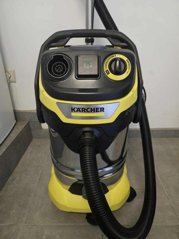 Kärcher stofzuiger droog en nat, Doe-het-zelf en Bouw, Reinigingsmachines, Zo goed als nieuw, Ophalen