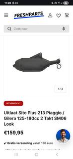 Uitlaat piaggio skipper 125-180, Motoren, Ophalen of Verzenden
