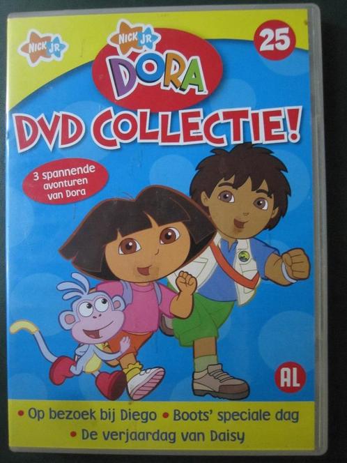 Dora DVD collectie 25, Cd's en Dvd's, Dvd's | Tekenfilms en Animatie, Zo goed als nieuw, Amerikaans, Tekenfilm, Alle leeftijden