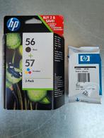 HP 56/57 + 1 HP 56, Computers en Software, Ophalen of Verzenden, Nieuw, Cartridge, HP