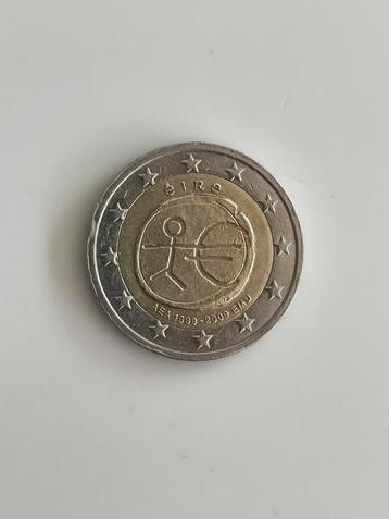 Zeldzame €2 Stickman munt Ierland beschikbaar voor biedingen