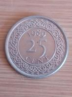 SURINAME 25 Cents 1989, Postzegels en Munten, Munten | Amerika, Ophalen of Verzenden, Zuid-Amerika, Losse munt