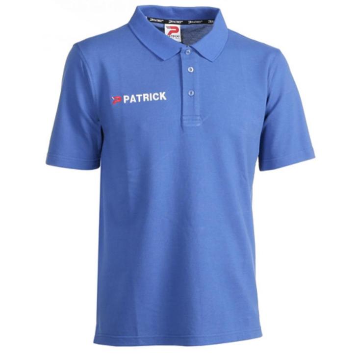 Patrick Polo Blauw Maat M Katoen (Sport Voetbal Tennis ), Kleding | Heren, Sportkleding, Nieuw, Voetbal, Maat 48/50 (M), Blauw