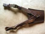 Porte-sabre Mod 1889 belge WW2 Belgische lederen sabeldrager, Verzamelen, Militaria | Tweede Wereldoorlog, Verzenden, Landmacht