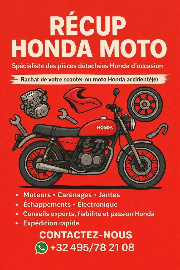 Recup moto Honda, Motoren, Onderdelen | Honda, Verzenden