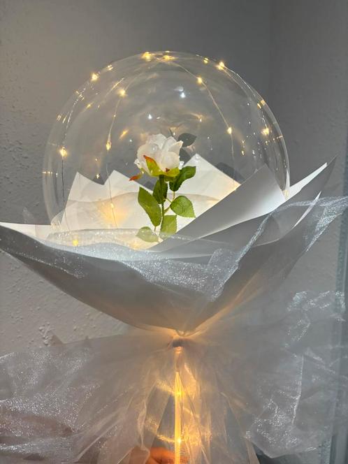 LED Ballon met houder – makkelijk vast te houden, Hobby en Vrije tijd, Feestartikelen, Nieuw, Feestartikel, Ophalen