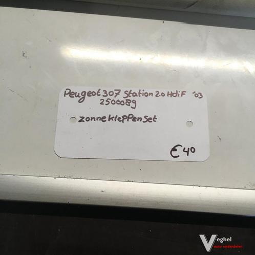Peugeot 307 Station 2.0 hdi 2003 Wagennr 2500089  Zonneklepp, Auto-onderdelen, Interieur en Bekleding, Gebruikt, Ophalen of Verzenden