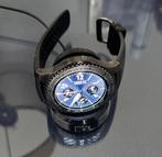 Smartwatch Samsung Gear 3 Frontier, Handtassen en Accessoires, Smartwatches, Ophalen, Zwart, Zo goed als nieuw, Samsung