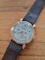 Zeldzame Movado, Handtassen en Accessoires, Horloges | Heren, Overige merken, Polshorloge, Goud, Leer