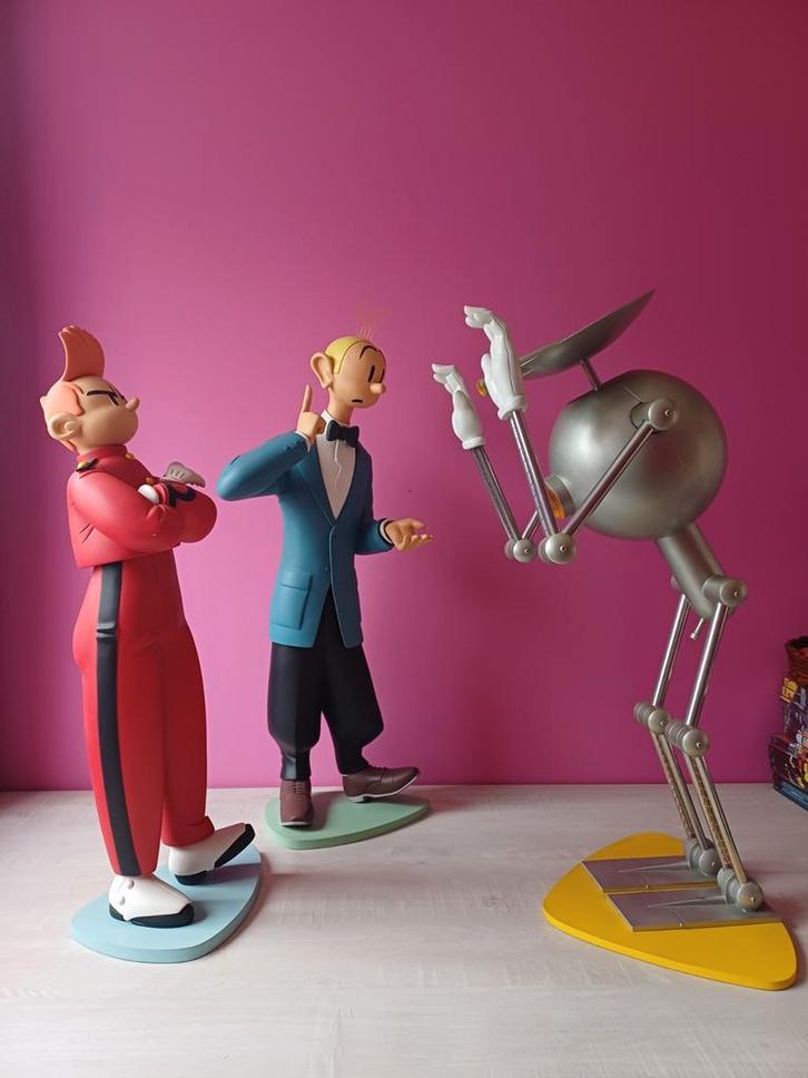 St. Emett Spirou, Fantasio en Radar, Verzamelen, Stripfiguren, Zo goed als nieuw, Beeldje of Figuurtje, Guust of Robbedoes, Ophalen