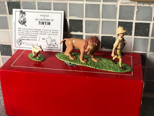 Kuifje Congo de leeuw Pixi, Verzamelen, Stripfiguren, Kuifje, Ophalen of Verzenden