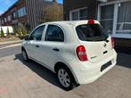 Nissan Micra 1.2i! Topstaat* Airco* 79000km* Garantie!, Auto's, Voorwielaandrijving, Stof, 1198 cc, Wit